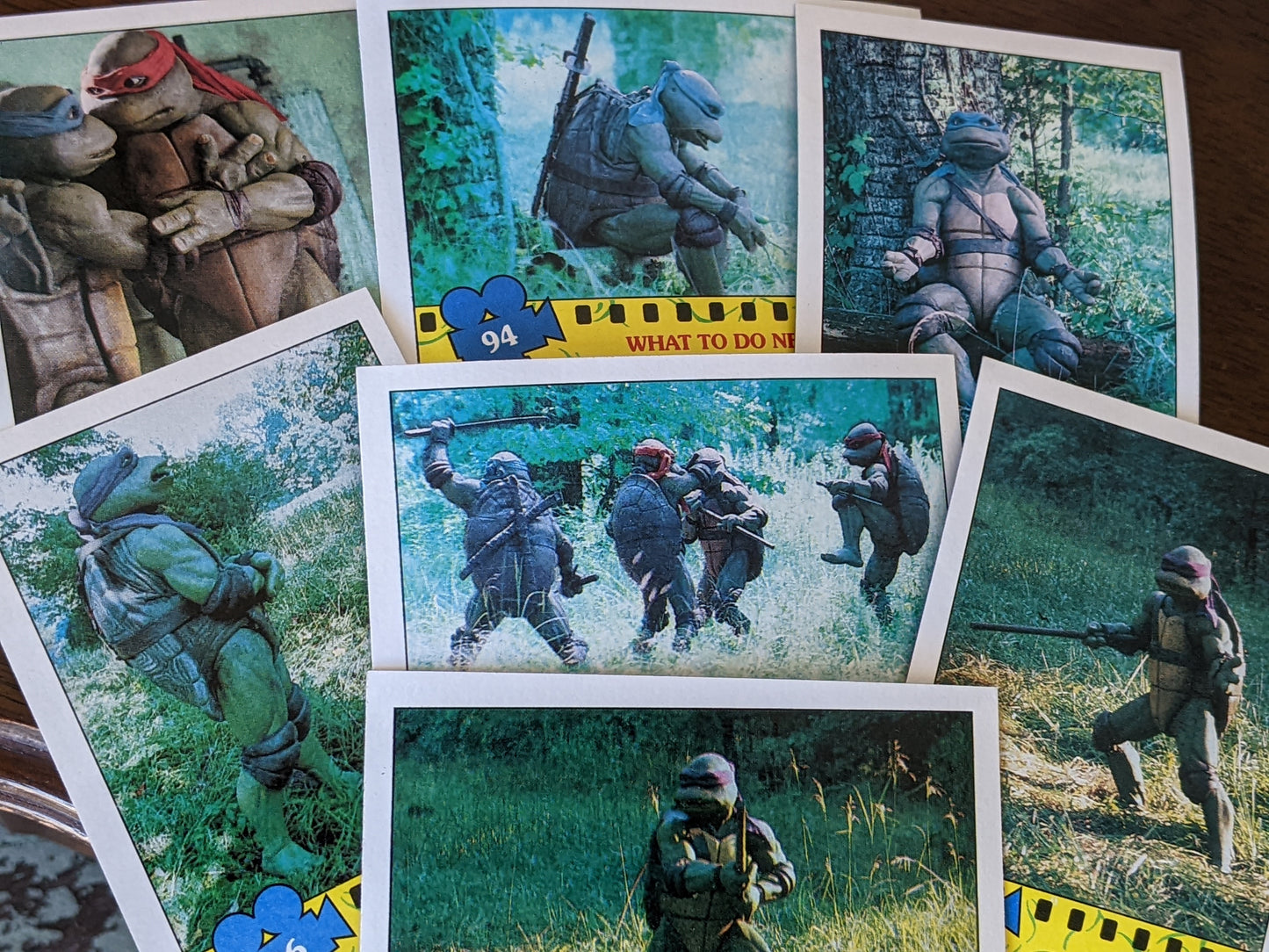 1990 TMNT !! Mint !! Complete Deluxe Limited Edition 132 Cards + 11 Stickers Teenage Mutant Ninja Turtles !! Awesome Vintage Gifts !!