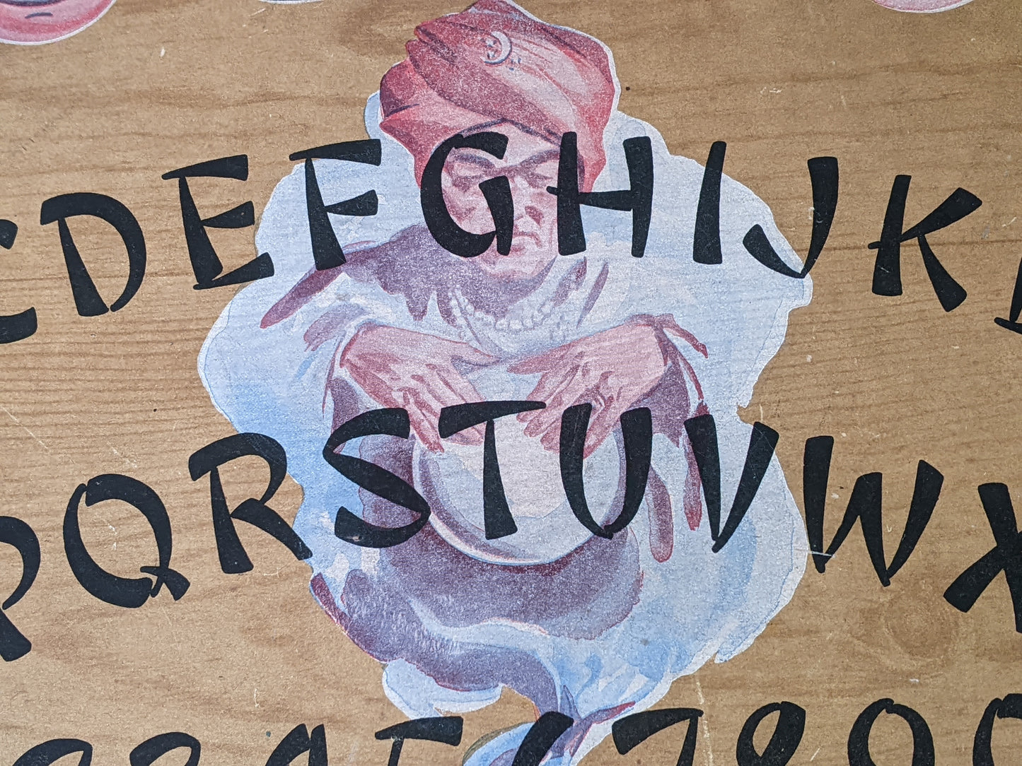 1940s Original Swami Mystery Talking Board with Planchette by Gift Craft !! Fantastic Amazing Vintage Gifts & Collectibles