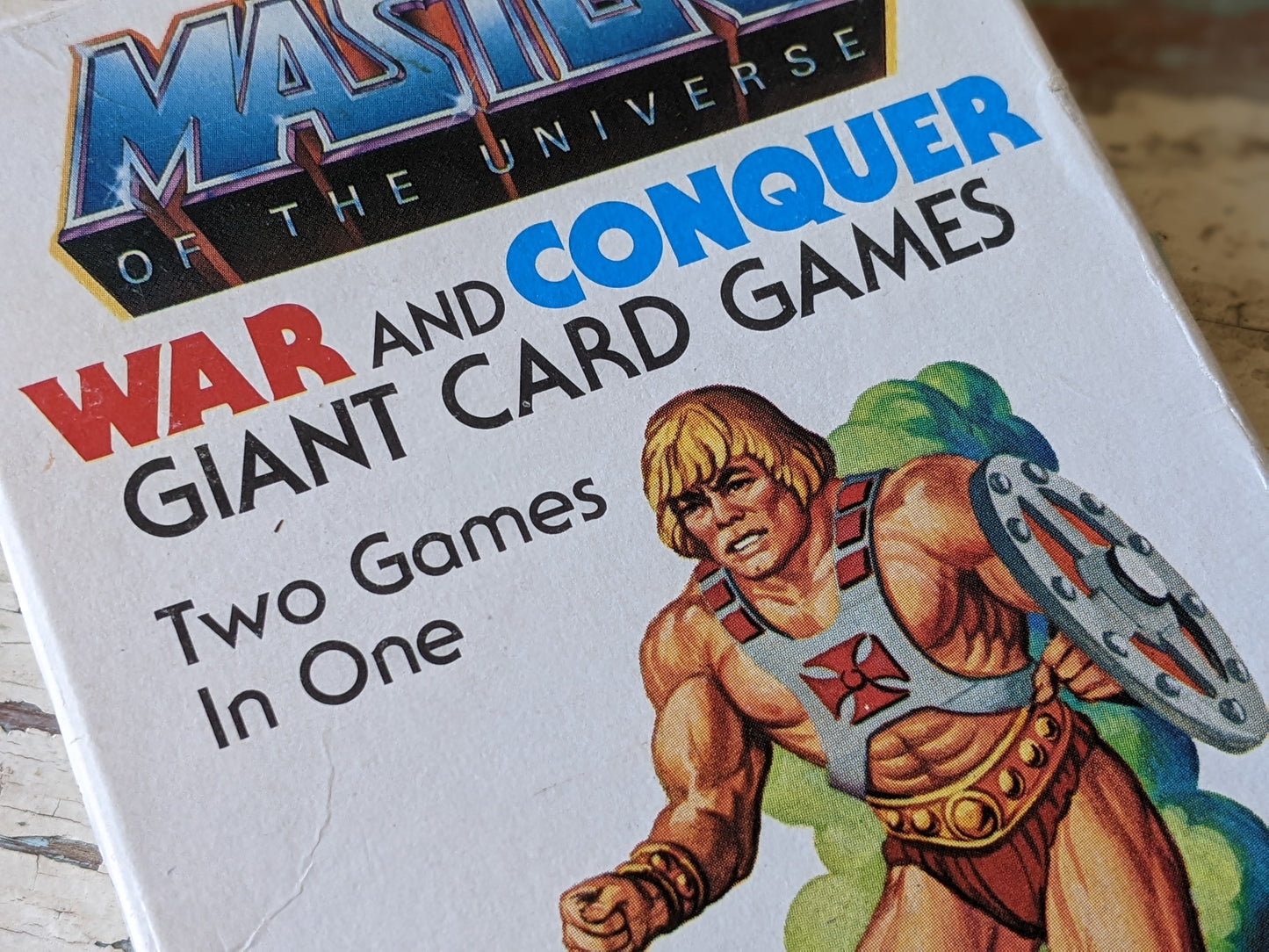 1983 Vintage Card Game Masters Of The Universe He-Man by Golden !! Complete Original MOTU Jumbo Deck !! Amazing Retro Gifts & Collectibles