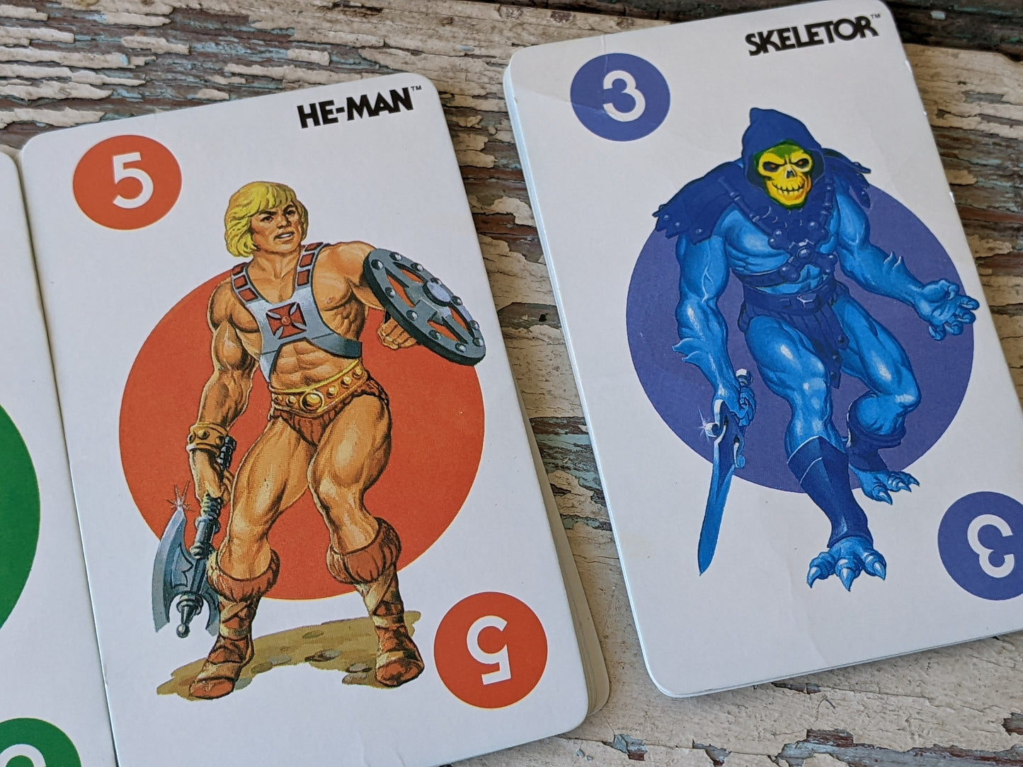 1983 Vintage Card Game Masters Of The Universe He-Man by Golden !! Complete Original MOTU Jumbo Deck !! Amazing Retro Gifts & Collectibles