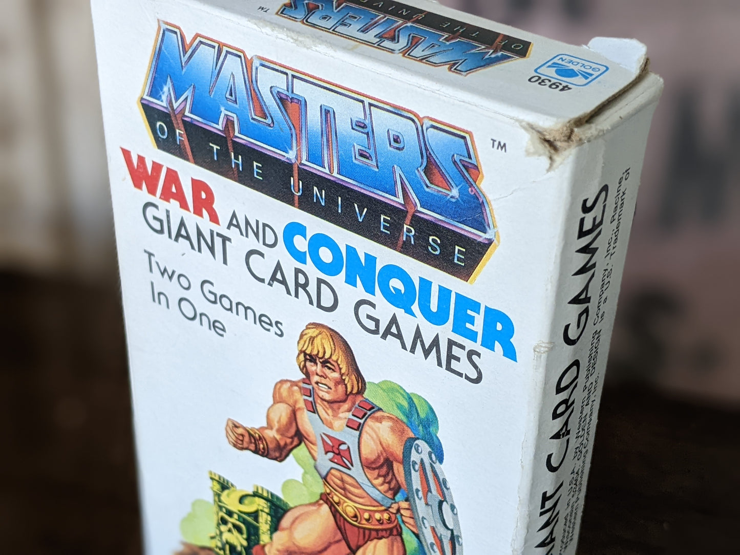 1983 Vintage Card Game Masters Of The Universe He-Man by Golden !! Complete Original MOTU Jumbo Deck !! Amazing Retro Gifts & Collectibles