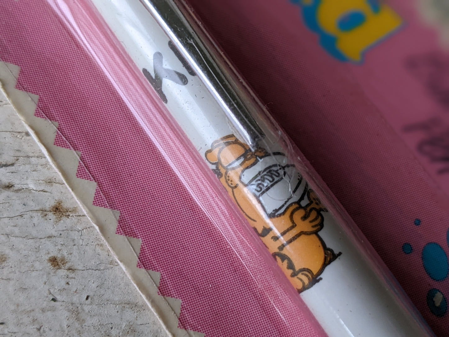 1978 Garfield Pen Football Hike NOS New Old Stock United Feature Syndicate Inc !! Awesome Retro Gifts !! Lasagna For Everyone !!