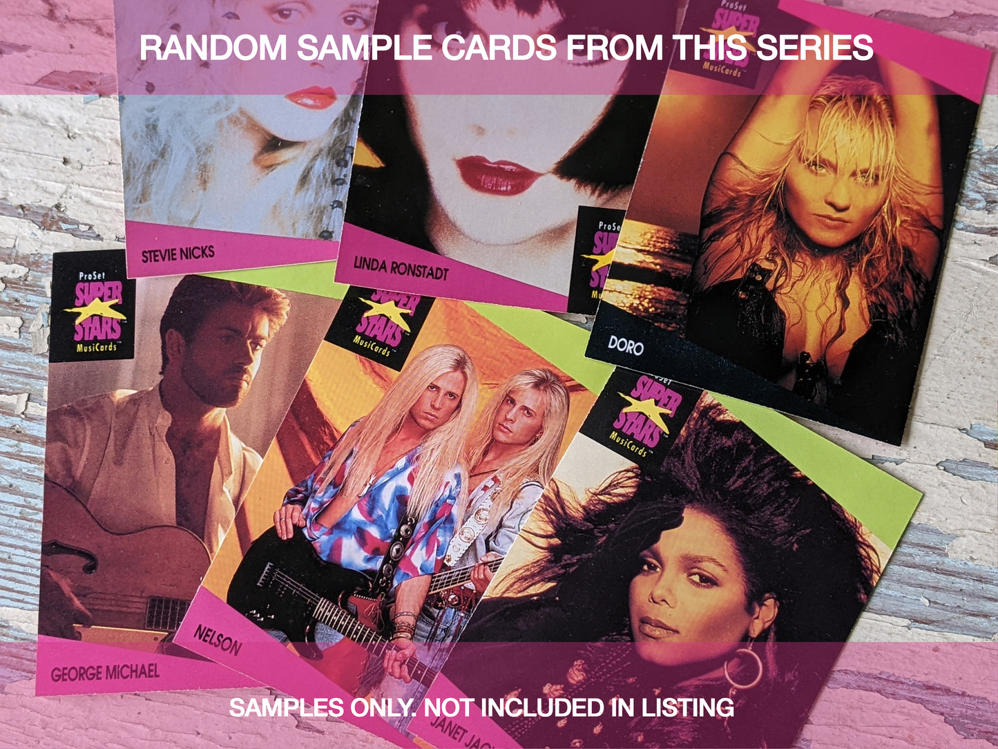 1991 Sealed Pro Set Music Superstars Musicards Series 1 Trading Card Box 36 Packs !! Amazing Vintage Artists & Memories !! Box Only !!
