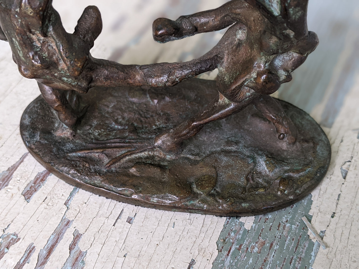 1960s Marcel Brisson Bronze Fighting Frogs Small Bronze Original !! Amazing Rare Vintage Gifts & Collectibles