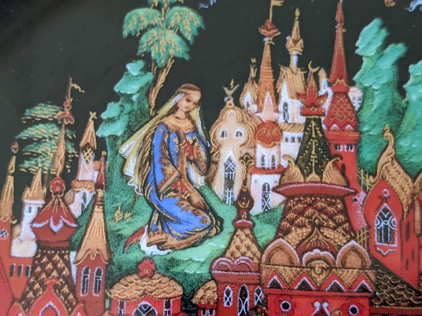 1988 Tianex Russian Legends Collectors Plate B 5779 Bradex No. 60-V25-1.1 Fairy Tales Fantasy !! Amazing Vintage Gifts & Retro Collectibles
