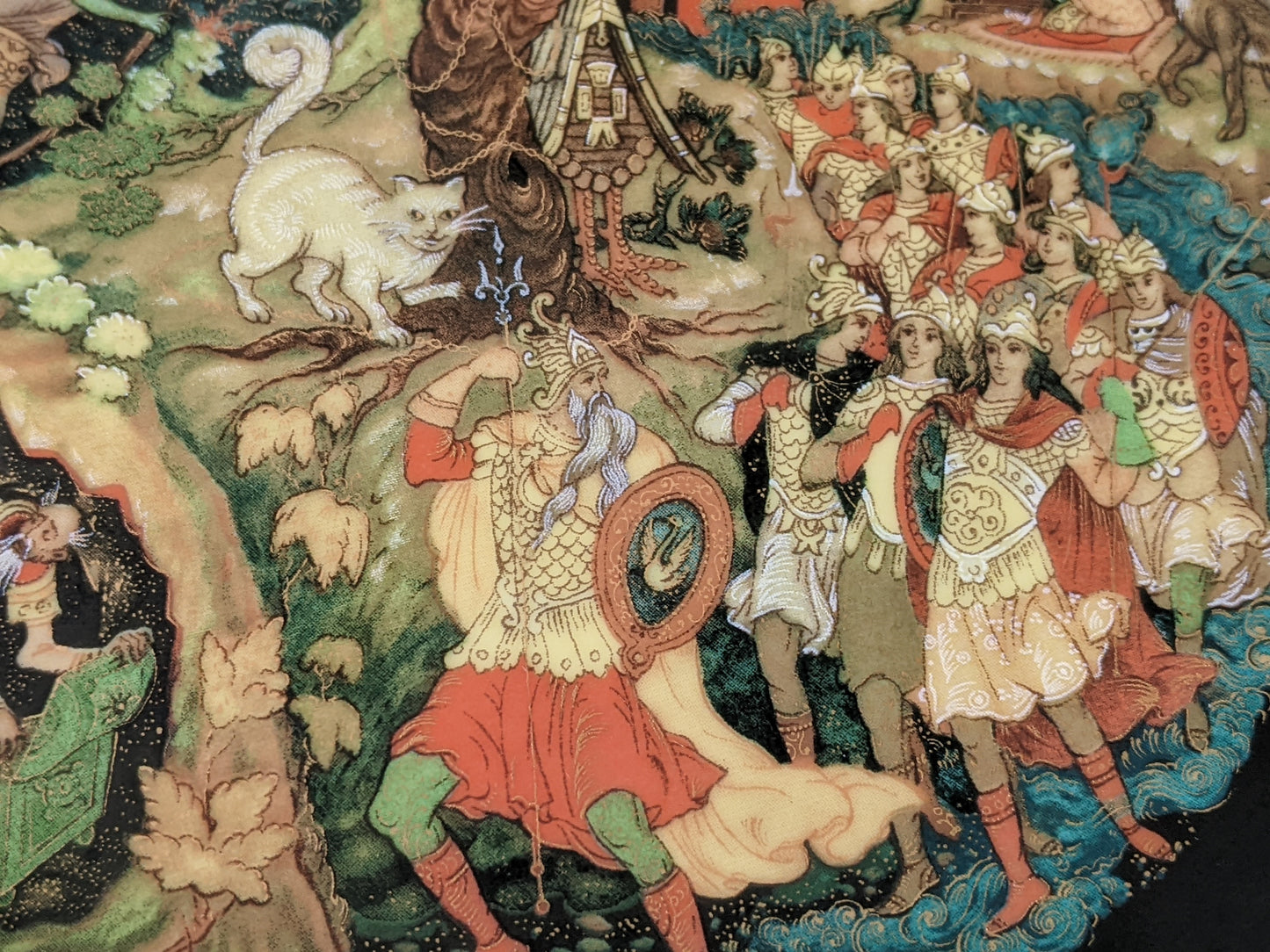 1989 Tianex Russian Legends Collectors Plate 807 Bradex No. 60-V25-14 Fairy Tales Fantasy !! Amazing Vintage Gifts & Retro Collectibles