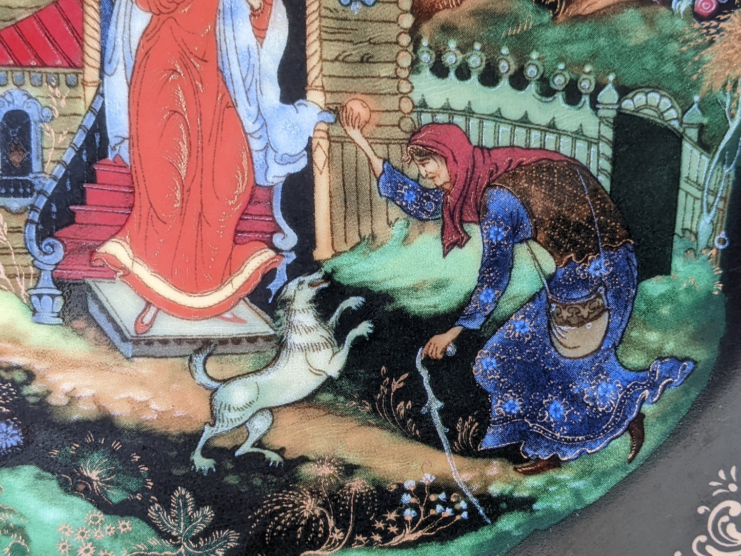 1988 Tianex Russian Legends Collectors Plate 7902 P Bradex No. 60-V25-1.2 Fairy Tales Fantasy !! Amazing Vintage Gifts & Retro Collectibles