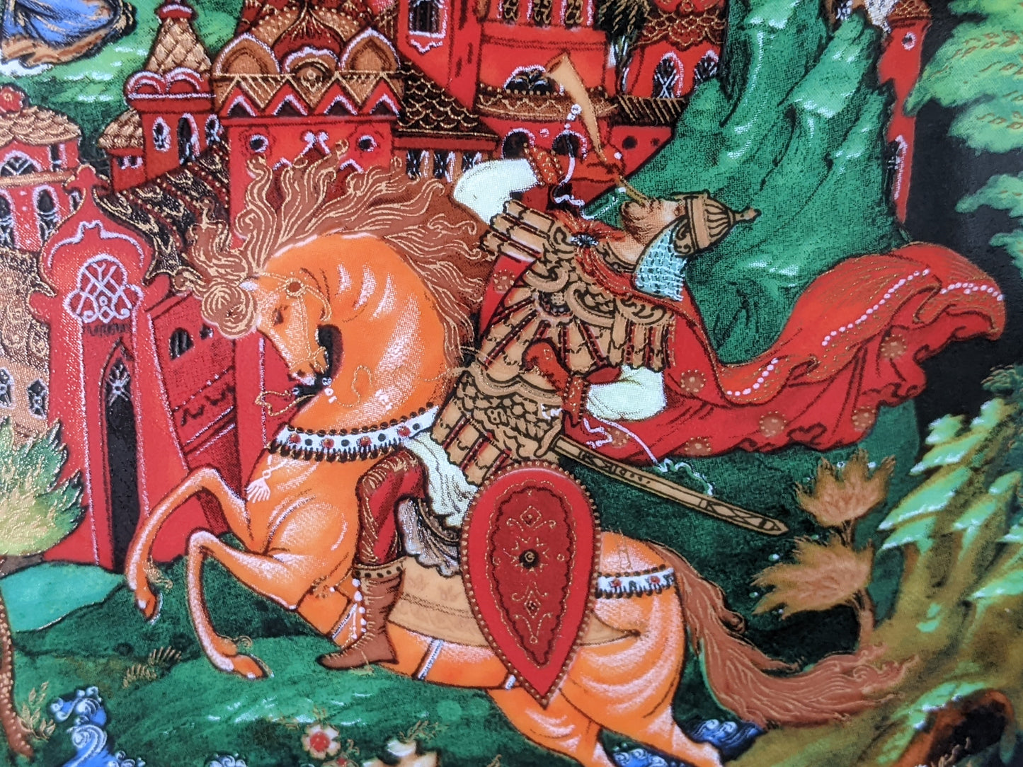 1988 Tianex Russian Legends Collectors Plate 7755 AN Bradex No. 60-V25-1.1 Fairy Tales Fantasy !! Amazing Vintage Gifts & Retro Collectibles