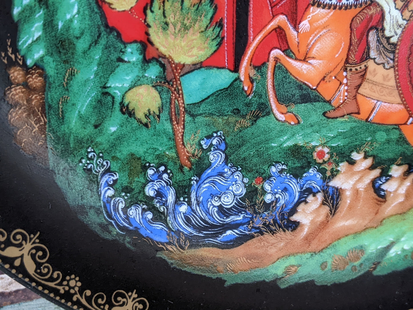 1988 Tianex Russian Legends Collectors Plate 7755 AN Bradex No. 60-V25-1.1 Fairy Tales Fantasy !! Amazing Vintage Gifts & Retro Collectibles