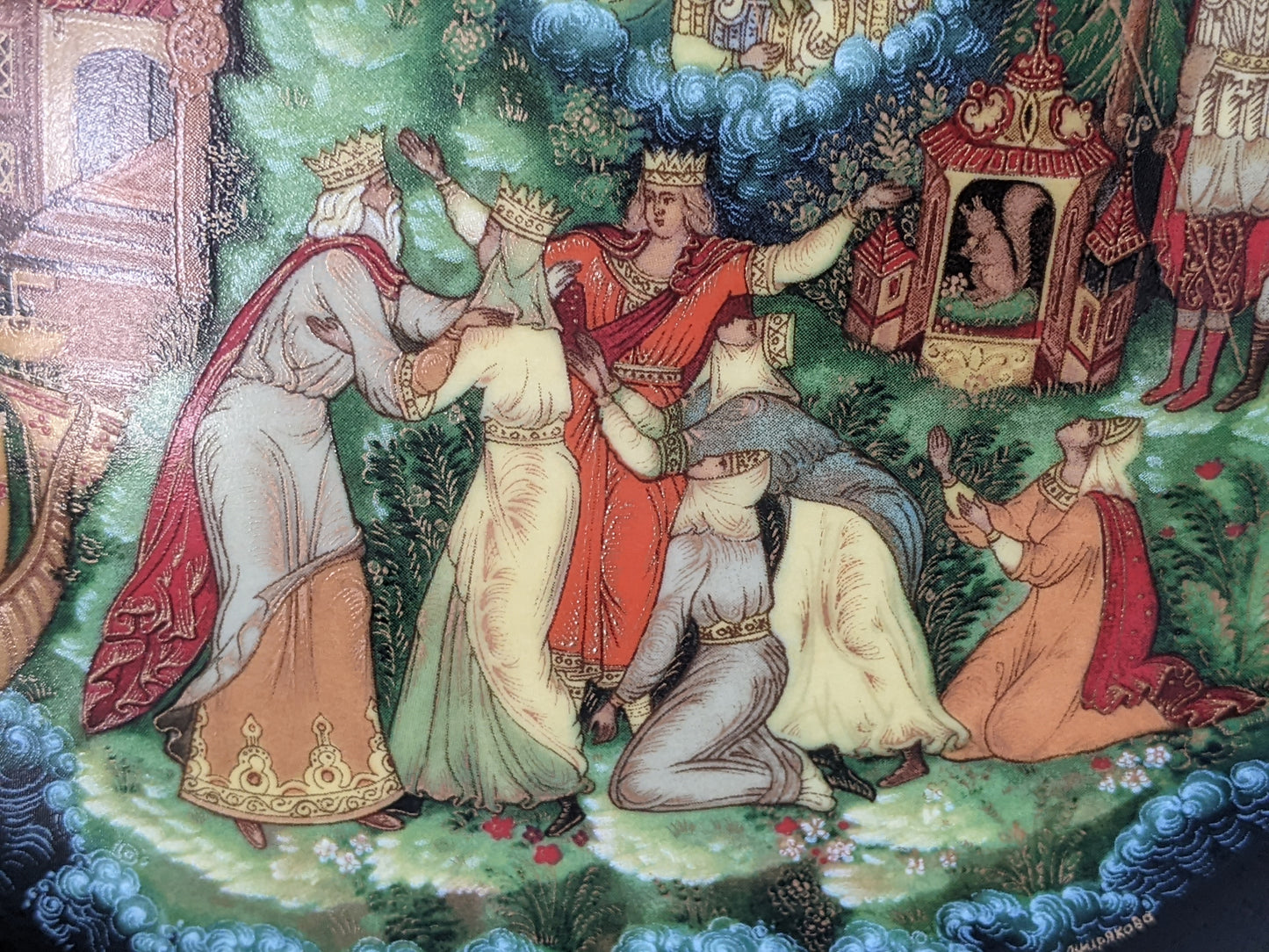 1989 Tianex Russian Legends Collectors Plate 1037 B Bradex No. 60-V25-1.6 Fairy Tales Fantasy !! Amazing Vintage Gifts & Retro Collectibles