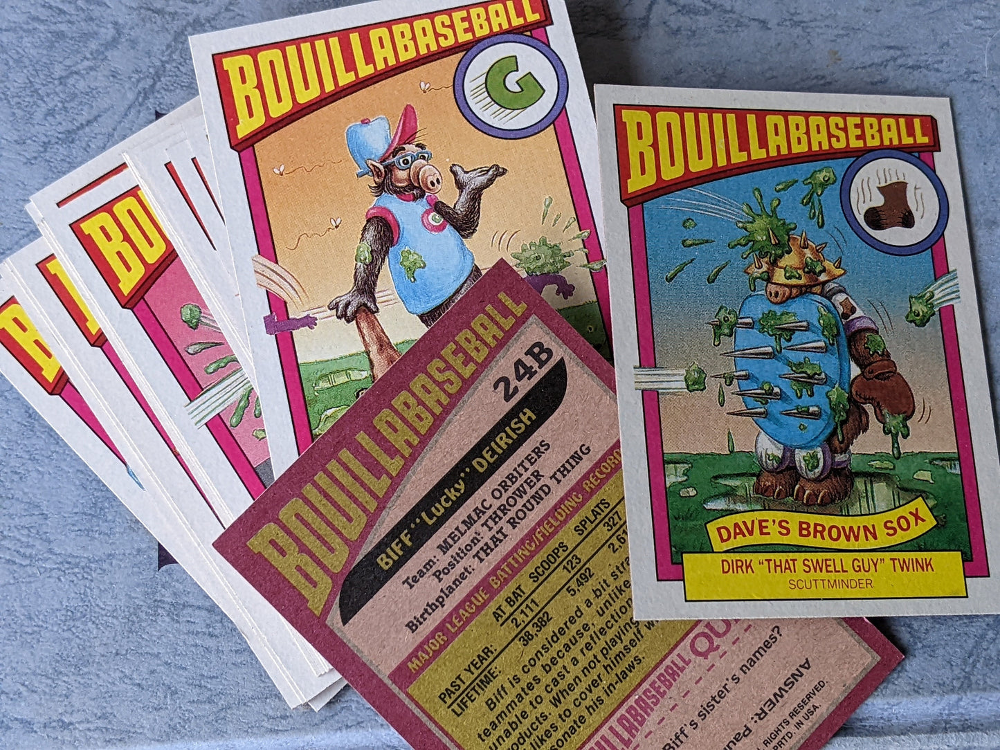 1988 ALF 2nd Complete Collection TV Series 66 Cards + 11 Stickers by Topps !! Amazing Vintage Gifts & Collectibles !!