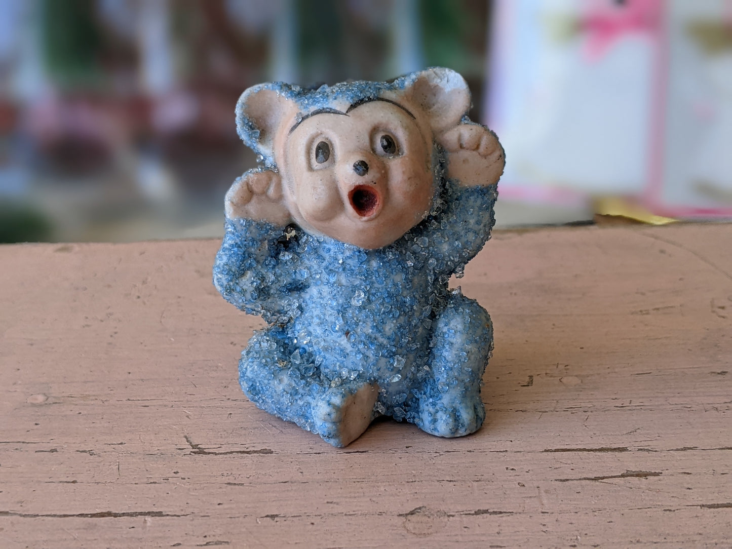 1950s Coralene Sugar Bear !! Cuteness Warning !! Awesome Vintage Gifts & Collectibles Made in Japan