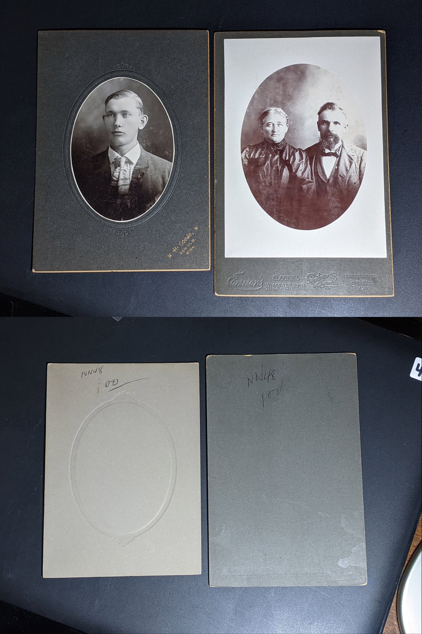 1800s Antique Cabinet Cards Lot of 10