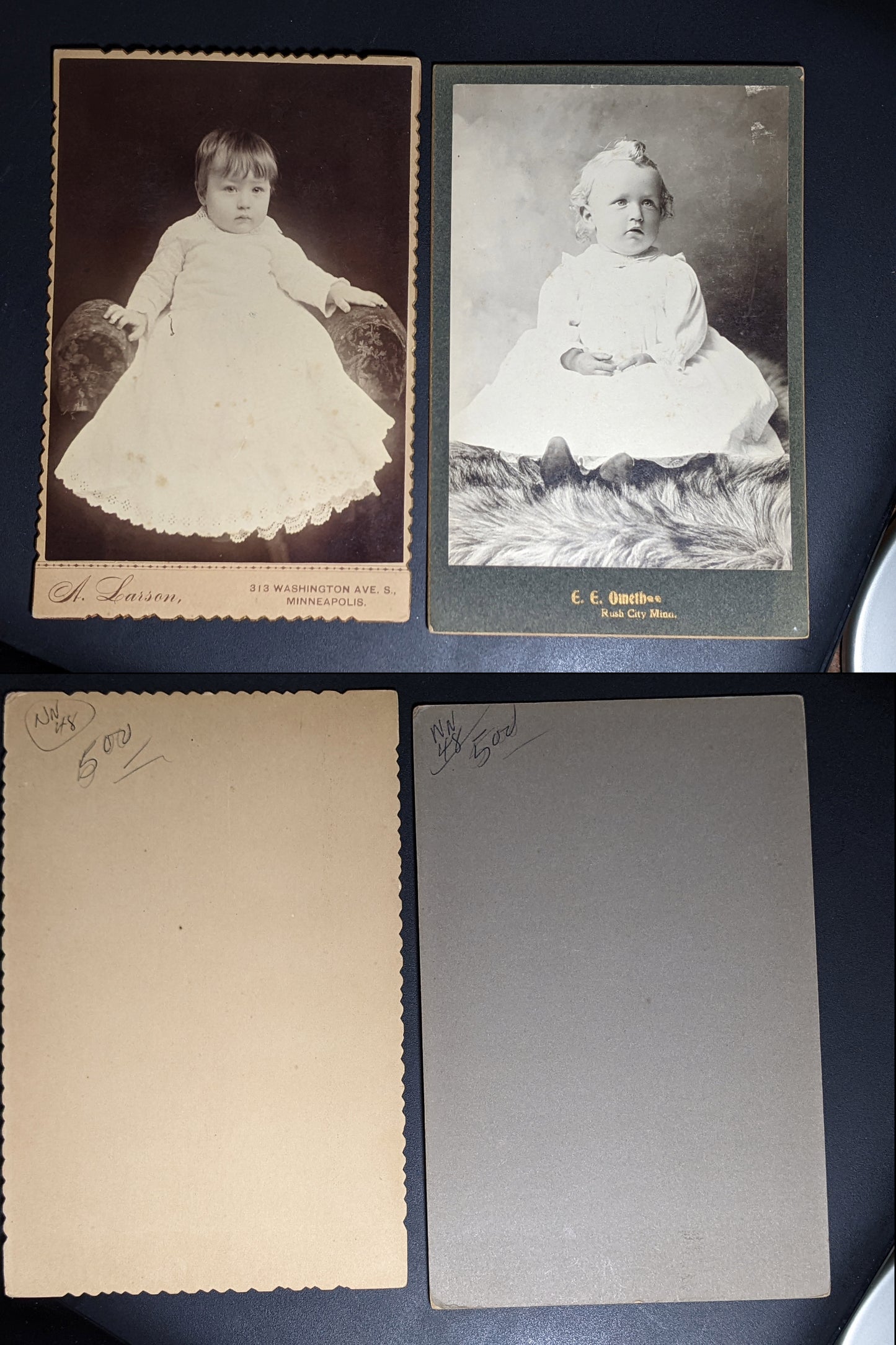 1800s Antique Cabinet Cards Lot of 10