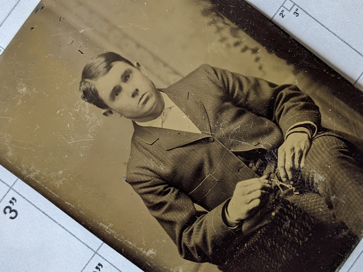 1800s Young Men Portraits Original Tin Types **Somewhere In Time