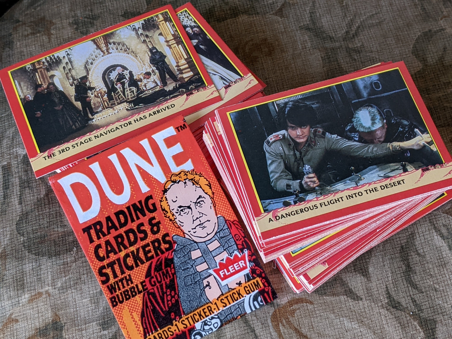 1984 Dune **Complete 132 Card Base Collection By Fleer **Rare Condition **No Stickers