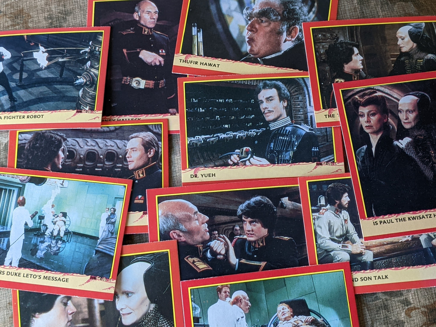 1984 Dune **Complete 132 Card Base Collection By Fleer **Rare Condition **No Stickers