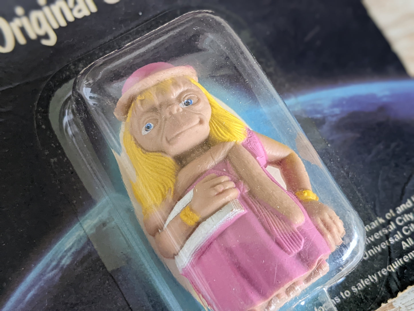 1982 E.T. Original Collectibles Collection **Pink Dress **New Old Stock