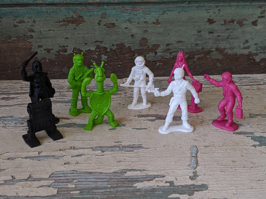 1978 Galaxy Laser Team Galacticos Ekaton Set of 8 **Space Patrol