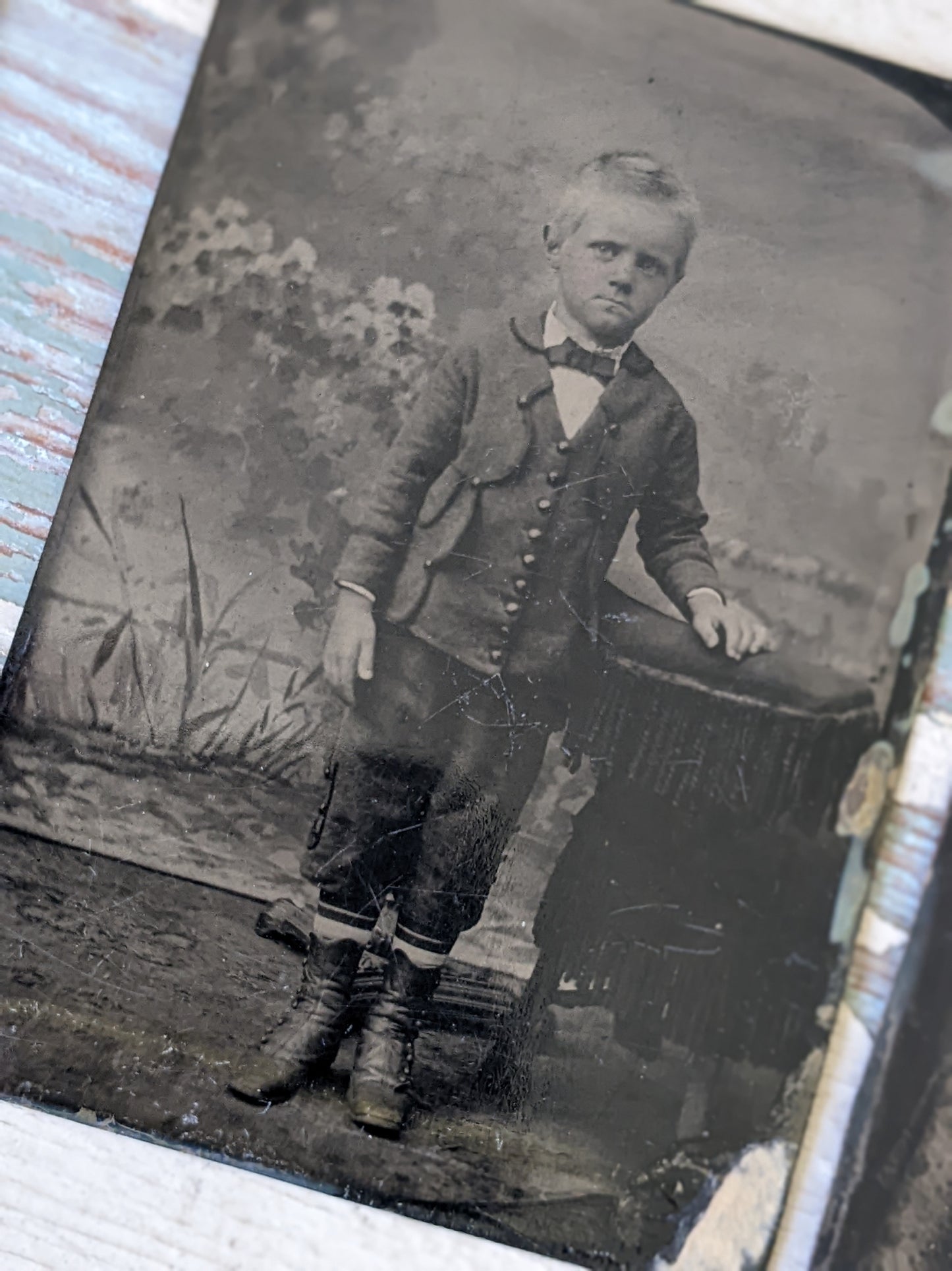 1800s Tintypes Small Family Set of 3 Portrait