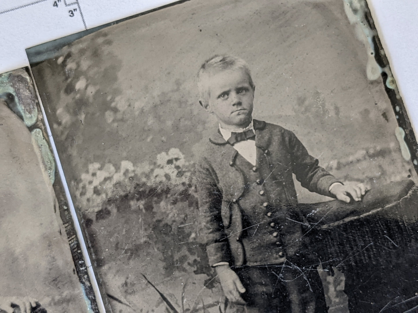 1800s Tintypes Small Family Set of 3 Portrait