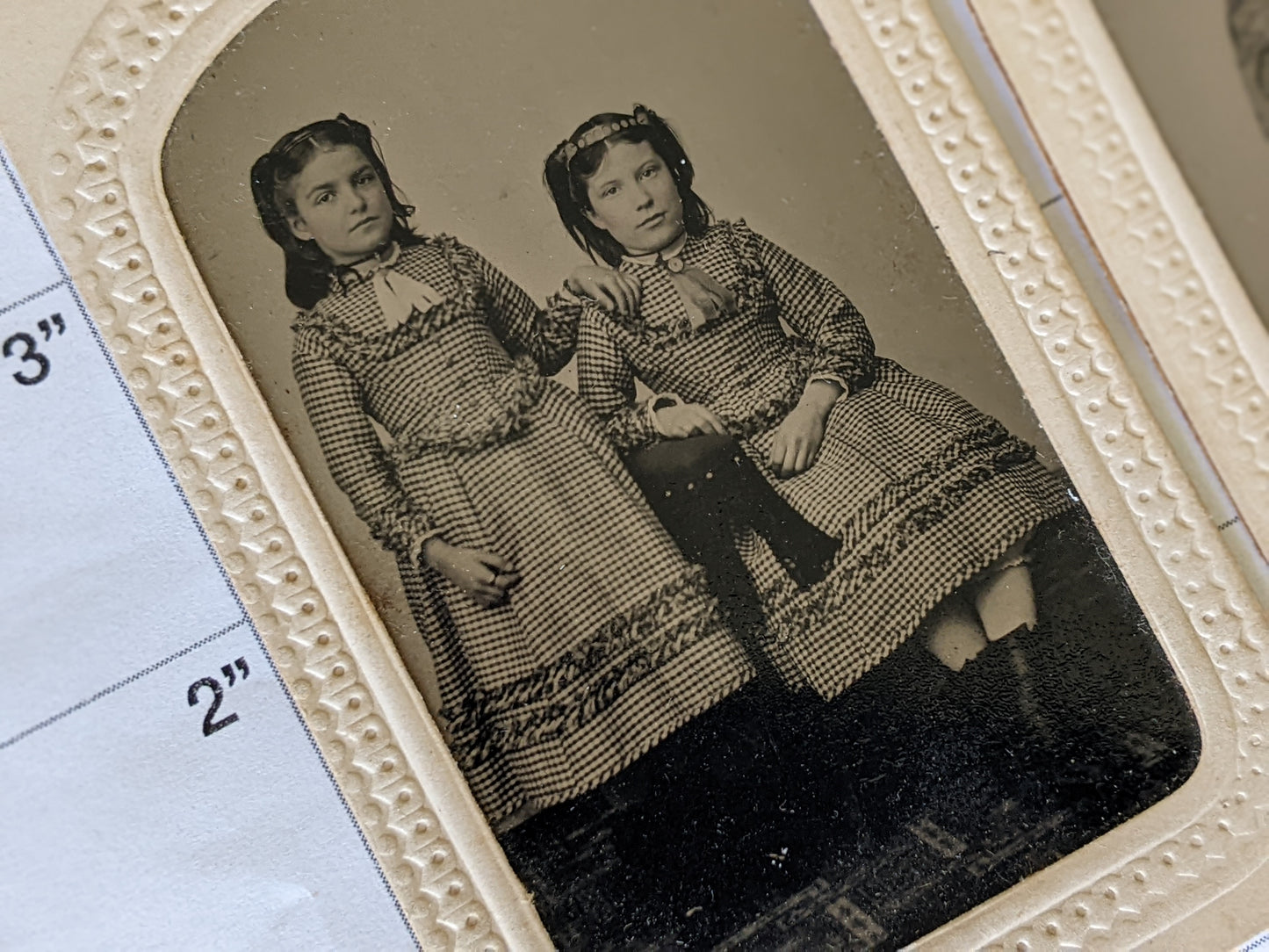 1800s Tintypes Siblings Set of 2 **Amazing Quality!!