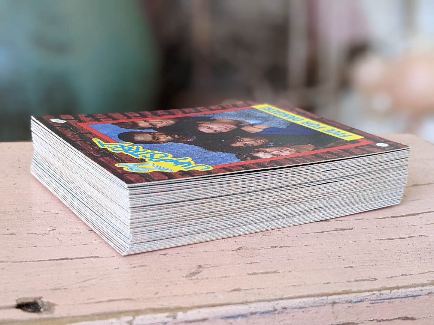 1987 21 Jumpstreet **Complete 44 Sticker Card Set by Topps