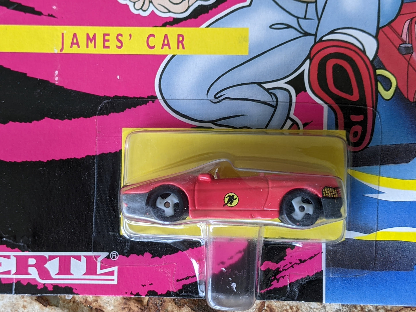 1992 James Bond Jr James' Car #1387 *NOS Mint On Card
