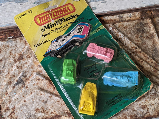 Vintage Diener Matchbox Mini-Flexies Cars Series #2 by Diener **Damaged