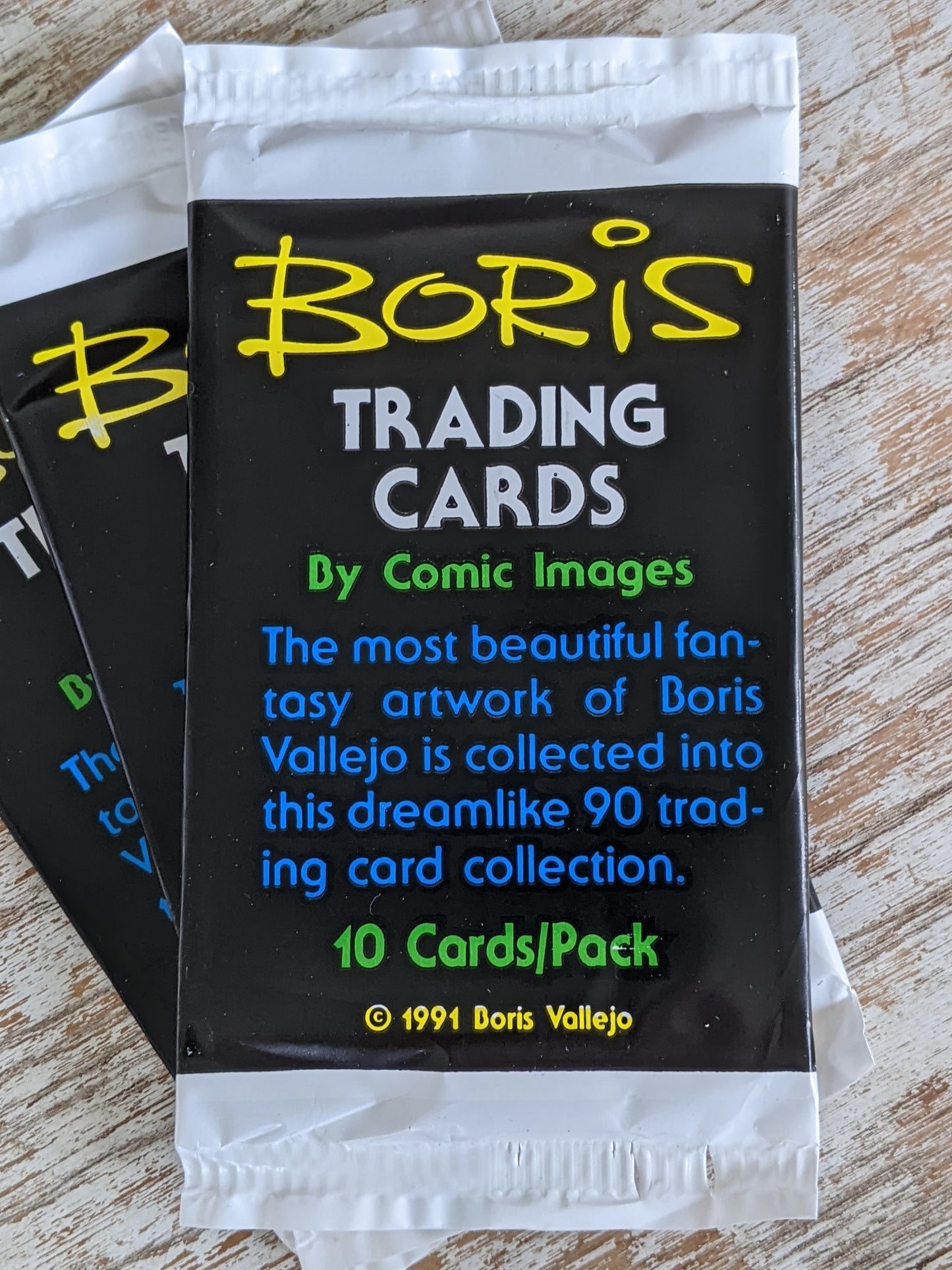 1991 Boris Vallejo Trading Cards 3 Packs / 30 Cards