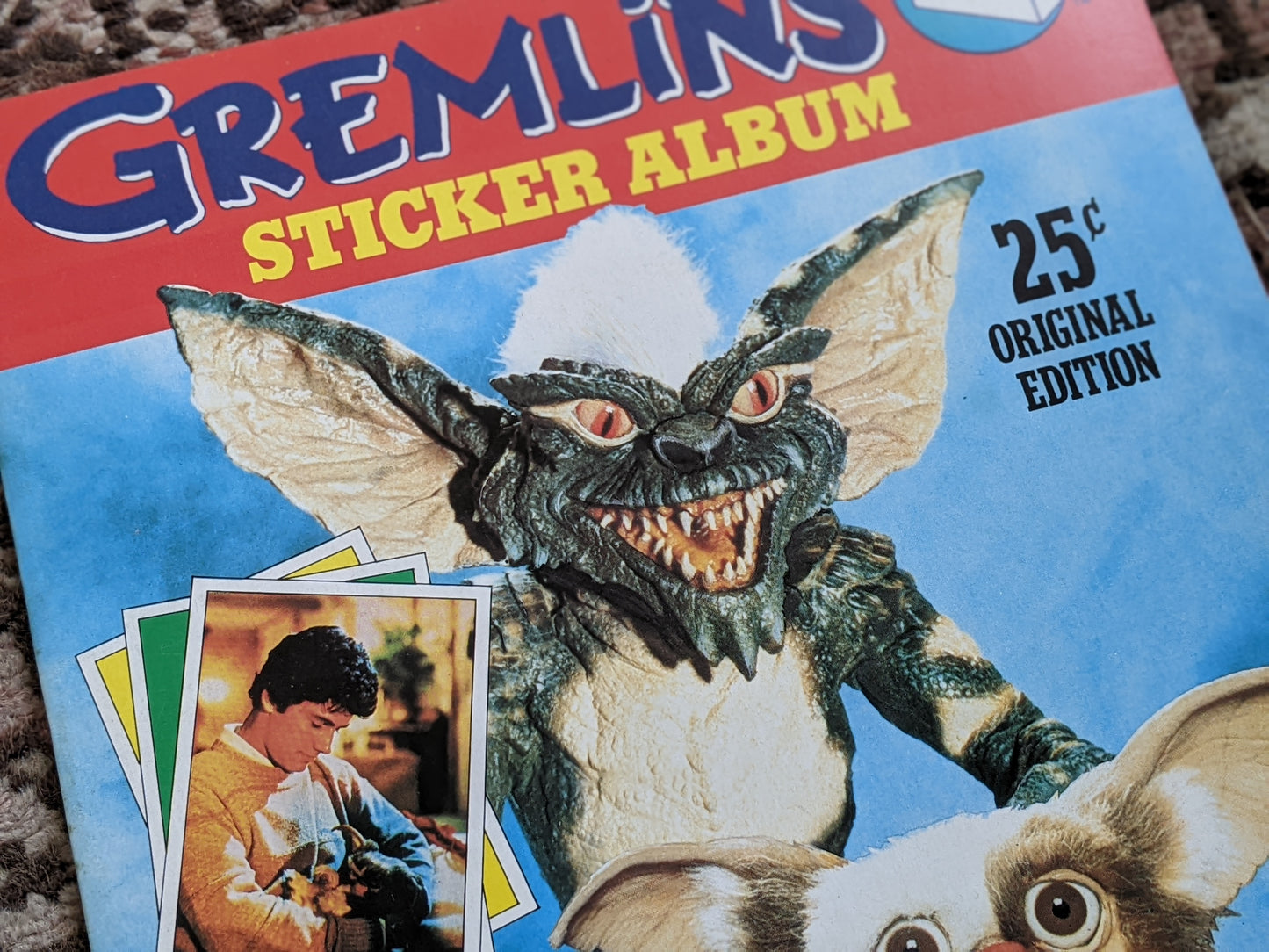 1984 Gremlins Original & Unused Sticker Album by Topps **Amazing Condition