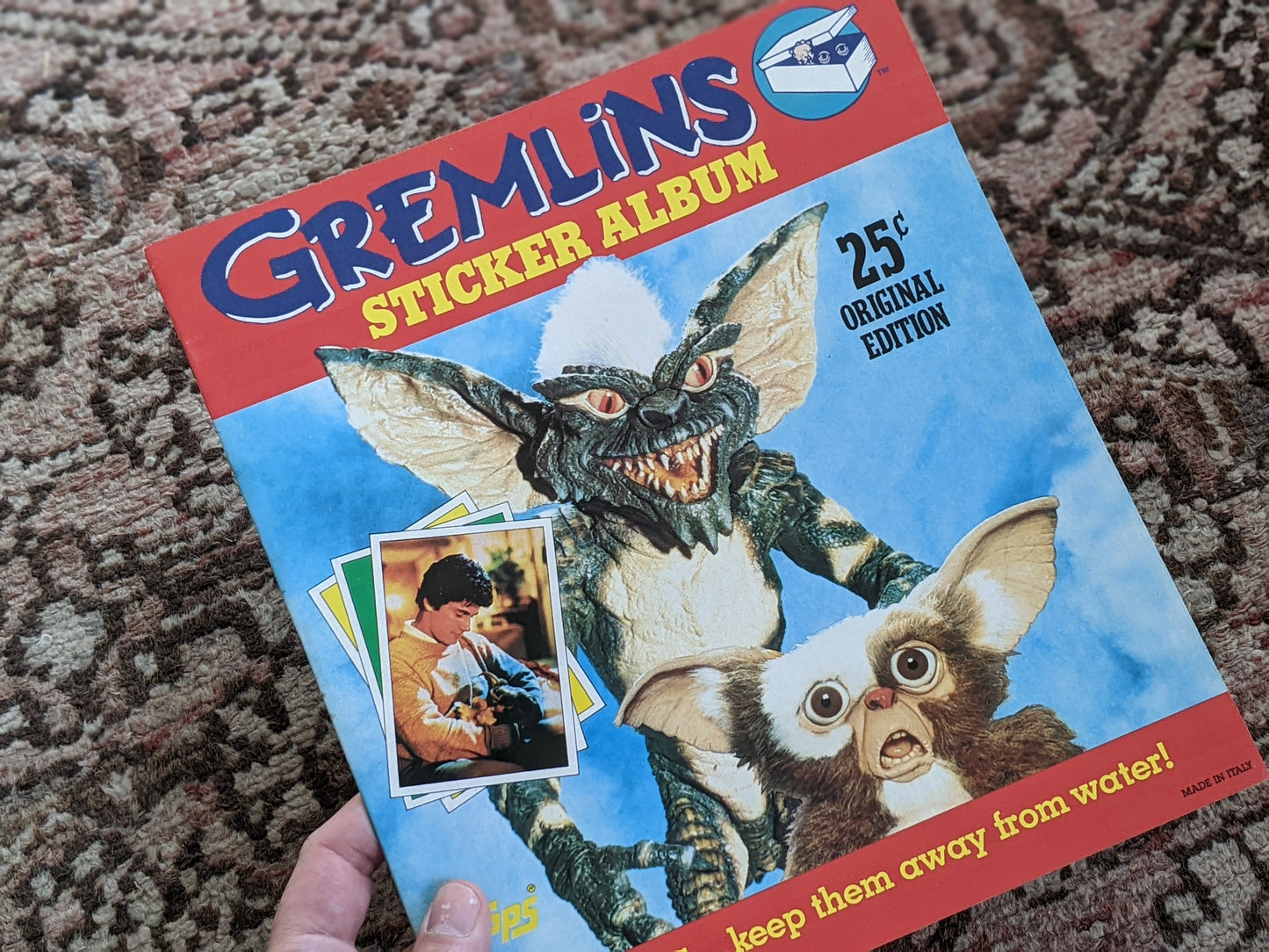 1984 Gremlins Original & Unused Sticker Album by Topps **Amazing Condition