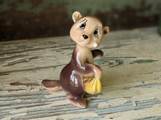 1950s Vintage Otter Crying Salt & Pepper Shaker