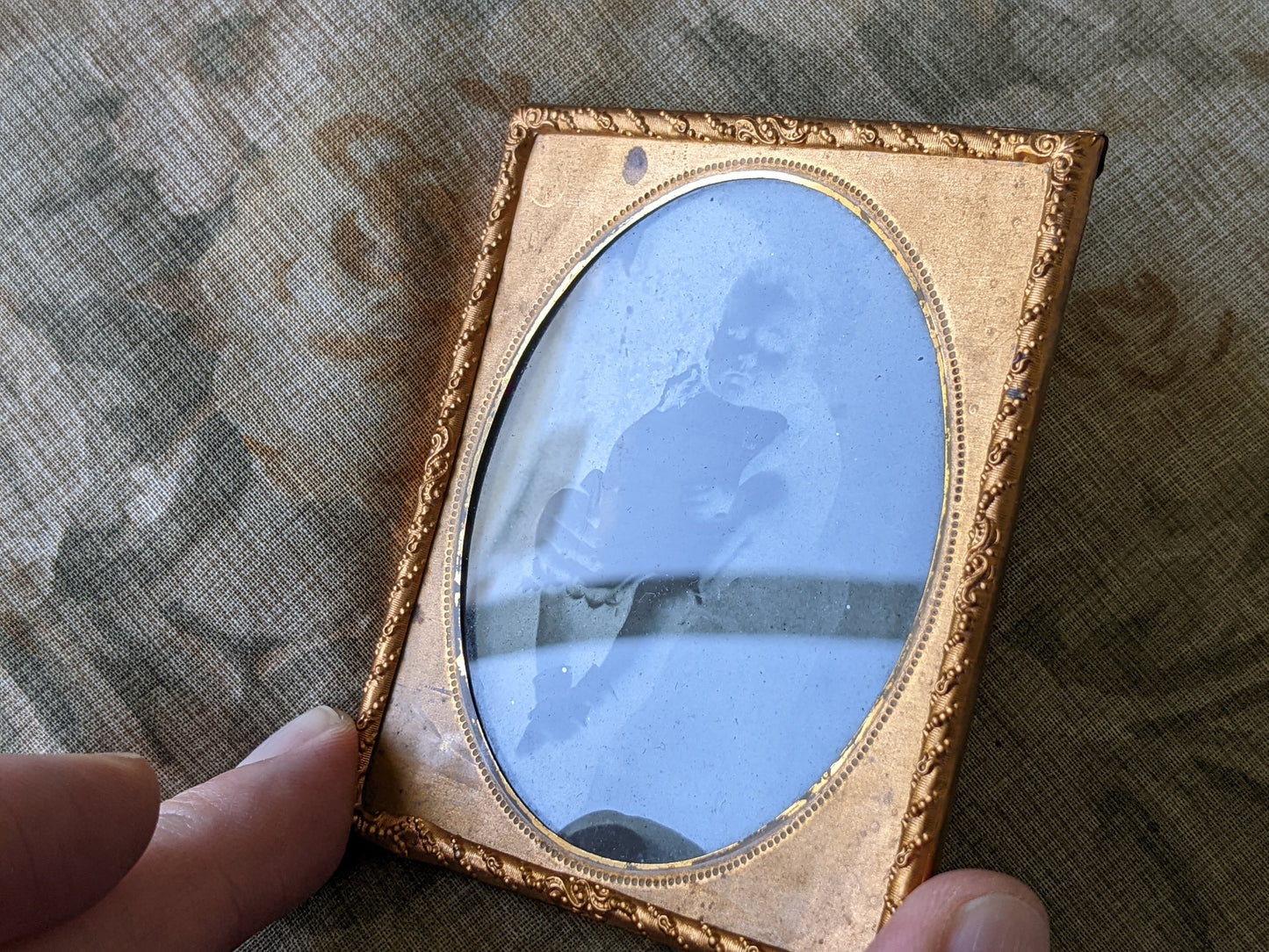 1880s Ambrotype Baby Infant Portrait **Fair Condition