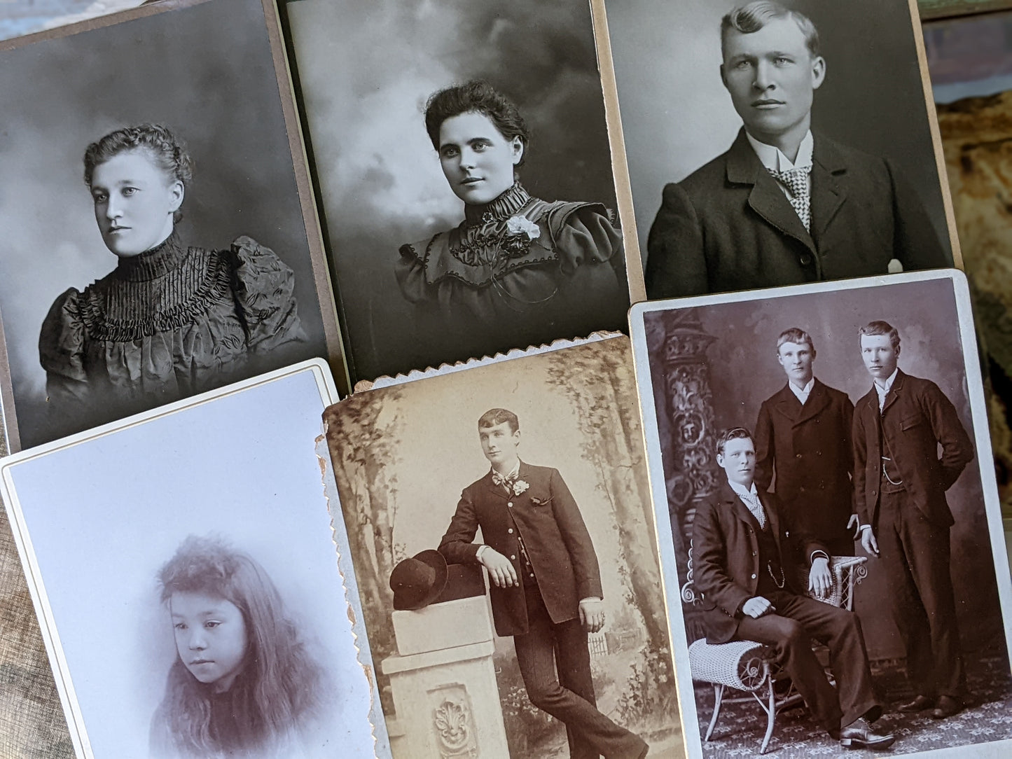 1800s - 1900s Original Hilligoss Family Estate Photos !! Beautiful Original Reference Photography !! Antique Gift Ideas !!