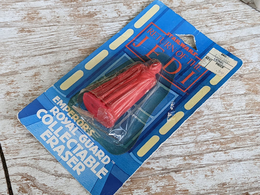 1983 Star Wars Return Of The Jedi Original Vintage Eraser Emperors Royal Guard