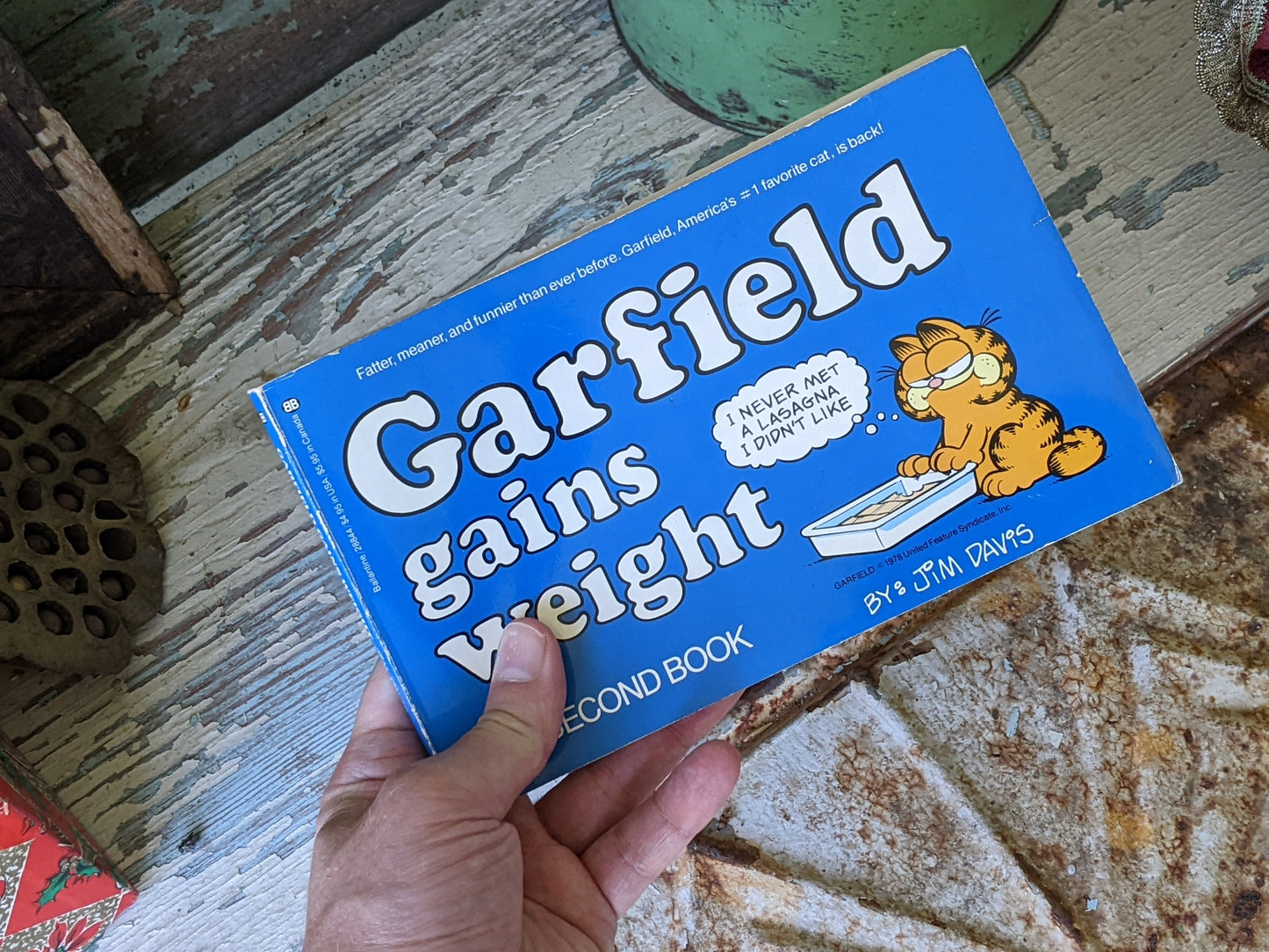 1981 Garfield Gains Weight Comic Book #2 By Jim Davis **Awesome Vintage Gift