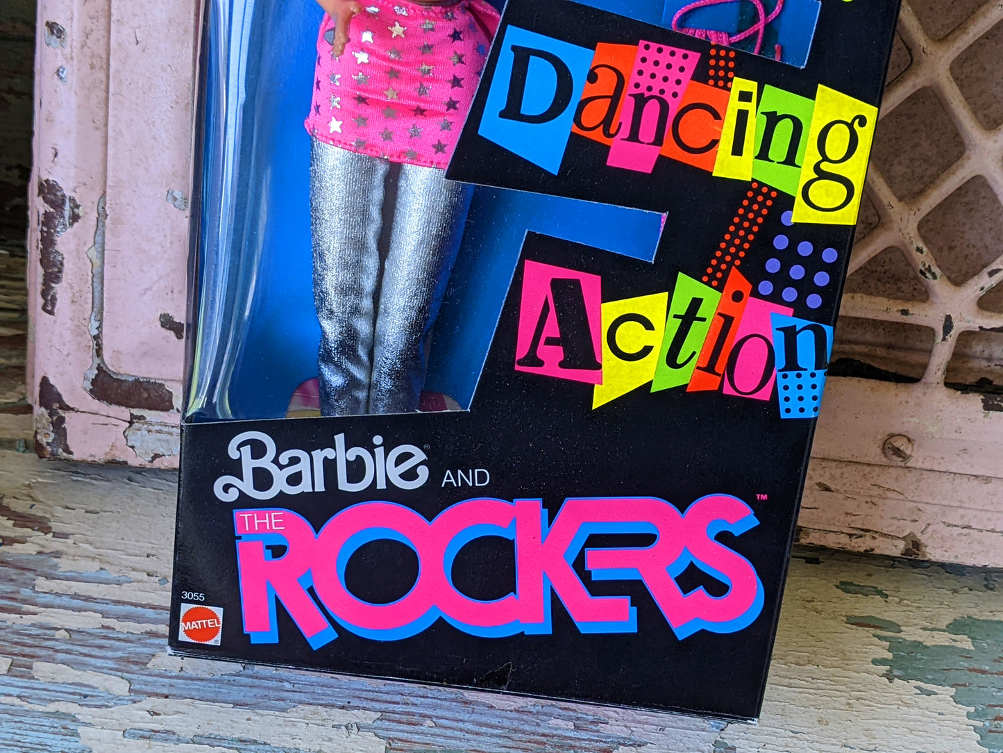 1986 Original & Sealed !! Barbie And The Rockers Barbie Doll by Mattel No. 3055 !! Joyful Vintage Gifts !! 80s Toys !!