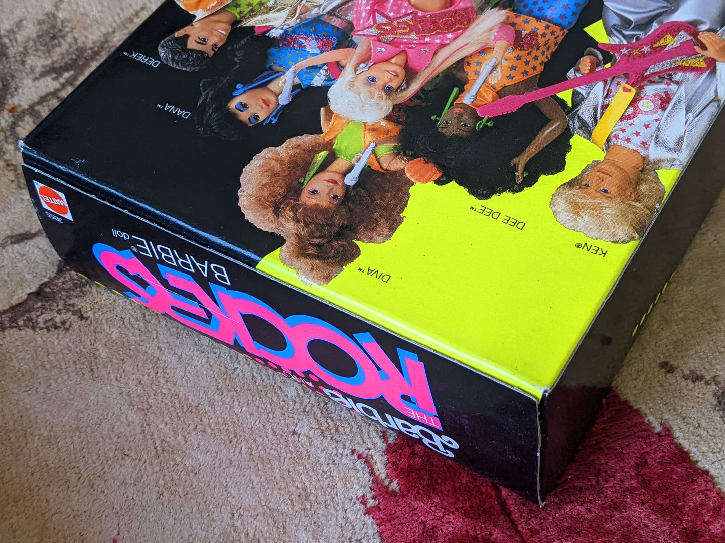 1986 Original & Sealed !! Barbie And The Rockers Barbie Doll by Mattel No. 3055 !! Joyful Vintage Gifts !! 80s Toys !!