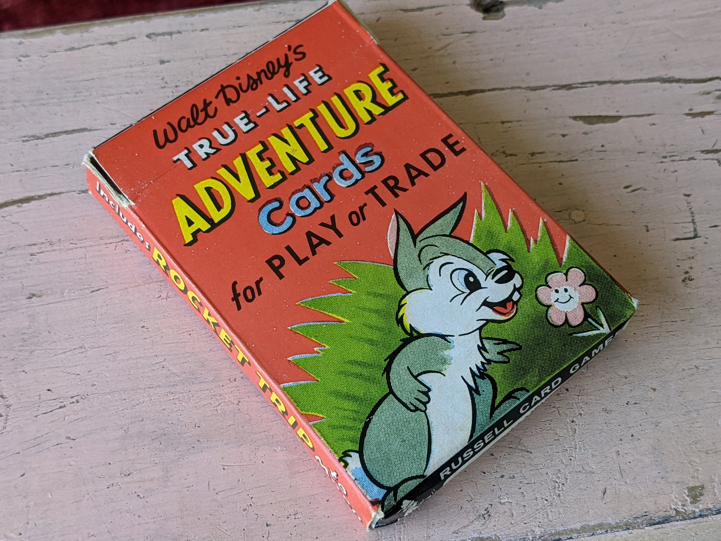 1950s Super Fun True-Life Adventure Cards by Walt Disney Nature Photography Educate Play Trade !! Exciting Vintage Gifts !!