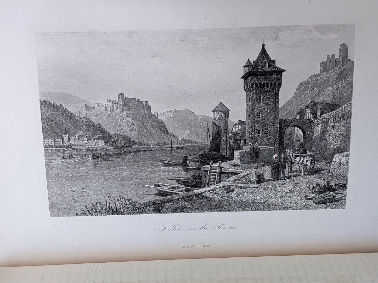 1877 Vol. 22 Twenty-Two Picturesque Europe !! Unbelievably Rare Find !! D. Appleton & Co. Original Etchings !! Rare Antique Gifts !!