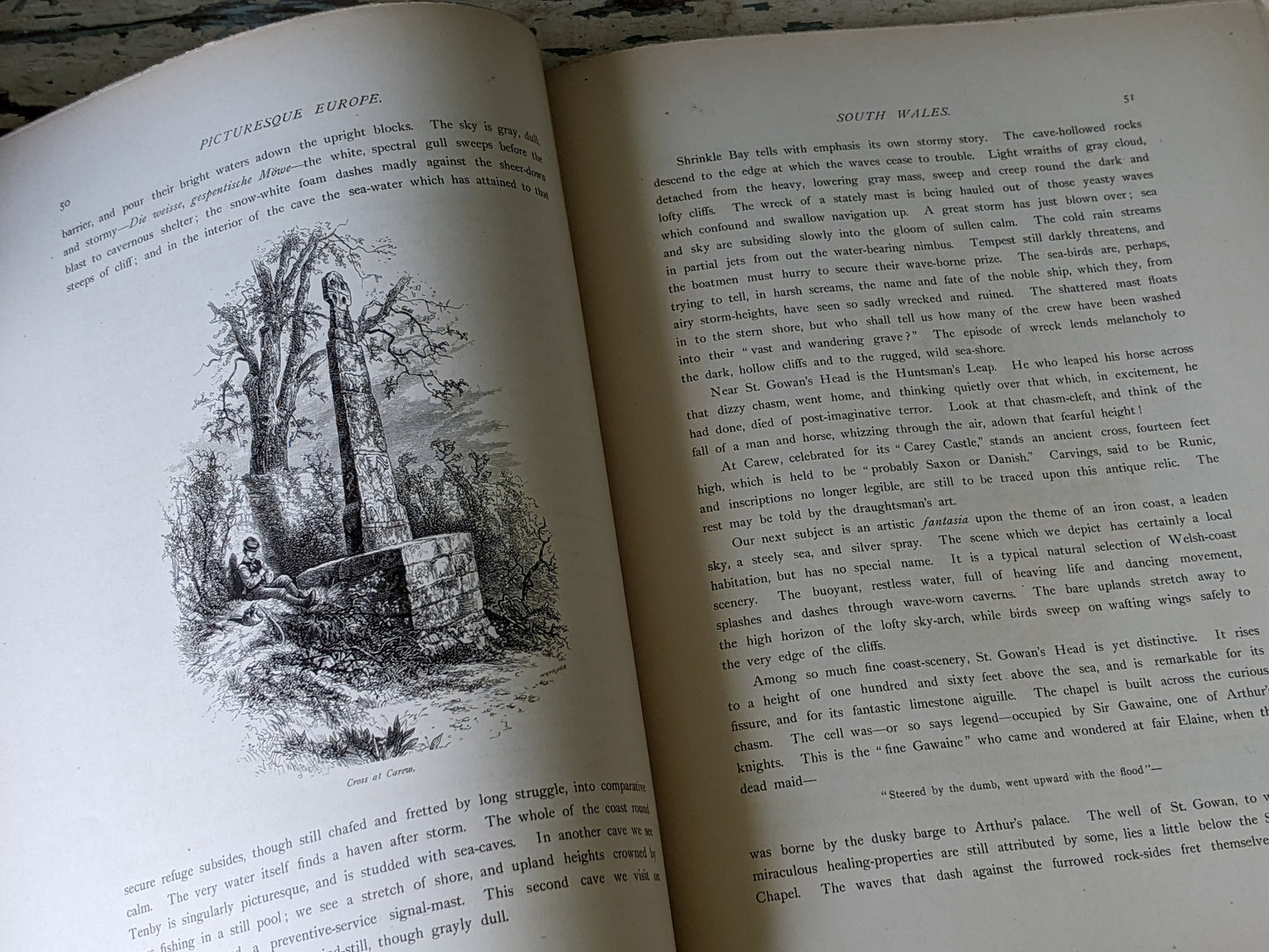 1877 Vol. 23 Twenty-Three Picturesque Europe !! Unbelievably Rare Find !! D. Appleton & Co. Original Etchings !! Rare Antique Gifts !!