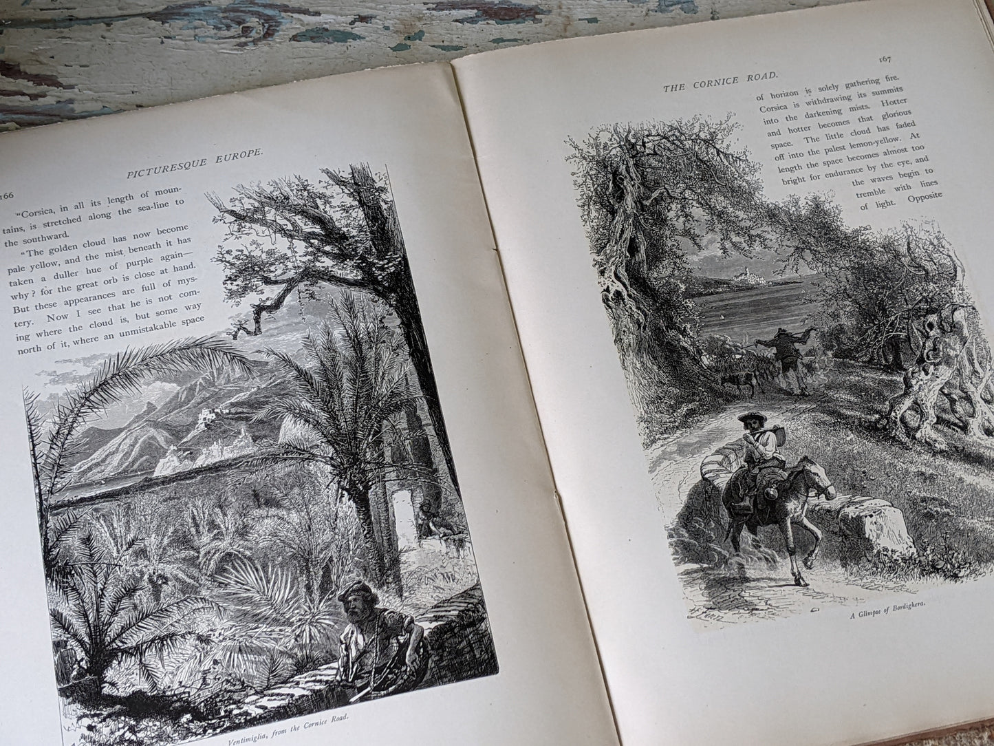 1877 Vol. 28 Twenty-Eight Picturesque Europe !! Unbelievably Rare Find !! D. Appleton & Co. Original Etchings !! Rare Antique Gifts !!