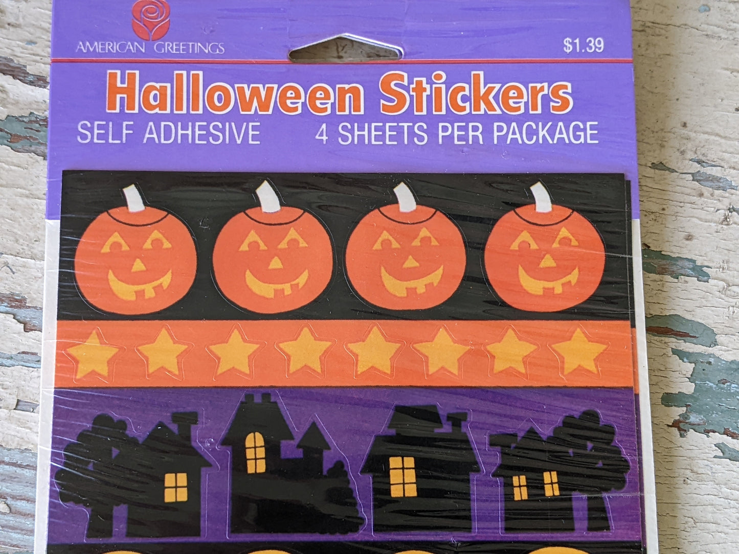 1980s Halloween Stickers by American Greetings 248 Stickers Total !! Vintage Memories !! Spooky After School Fun !!