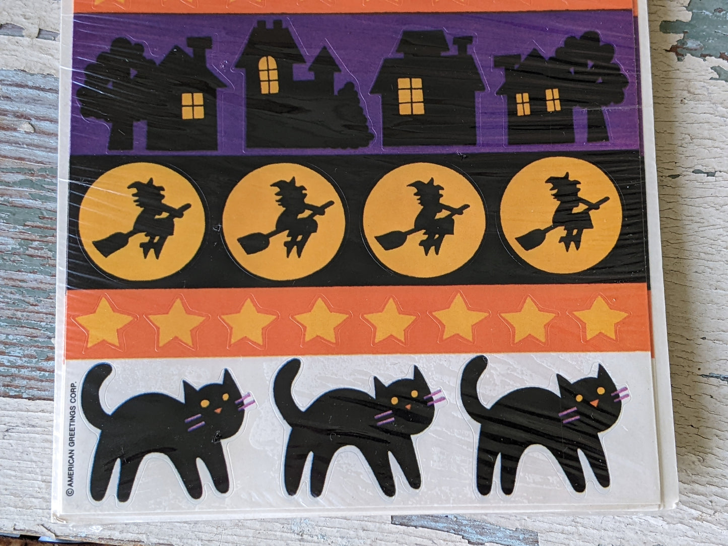 1980s Halloween Stickers by American Greetings 248 Stickers Total !! Vintage Memories !! Spooky After School Fun !!