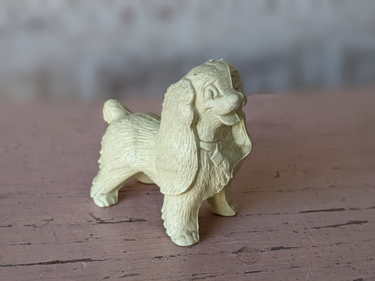 1950s !! Ultra-Rare !! Lady & Tramp Dime Store Figurine By Marx Toy Company Plastic !! Amazing Vintage Walt Disney Gifts !!