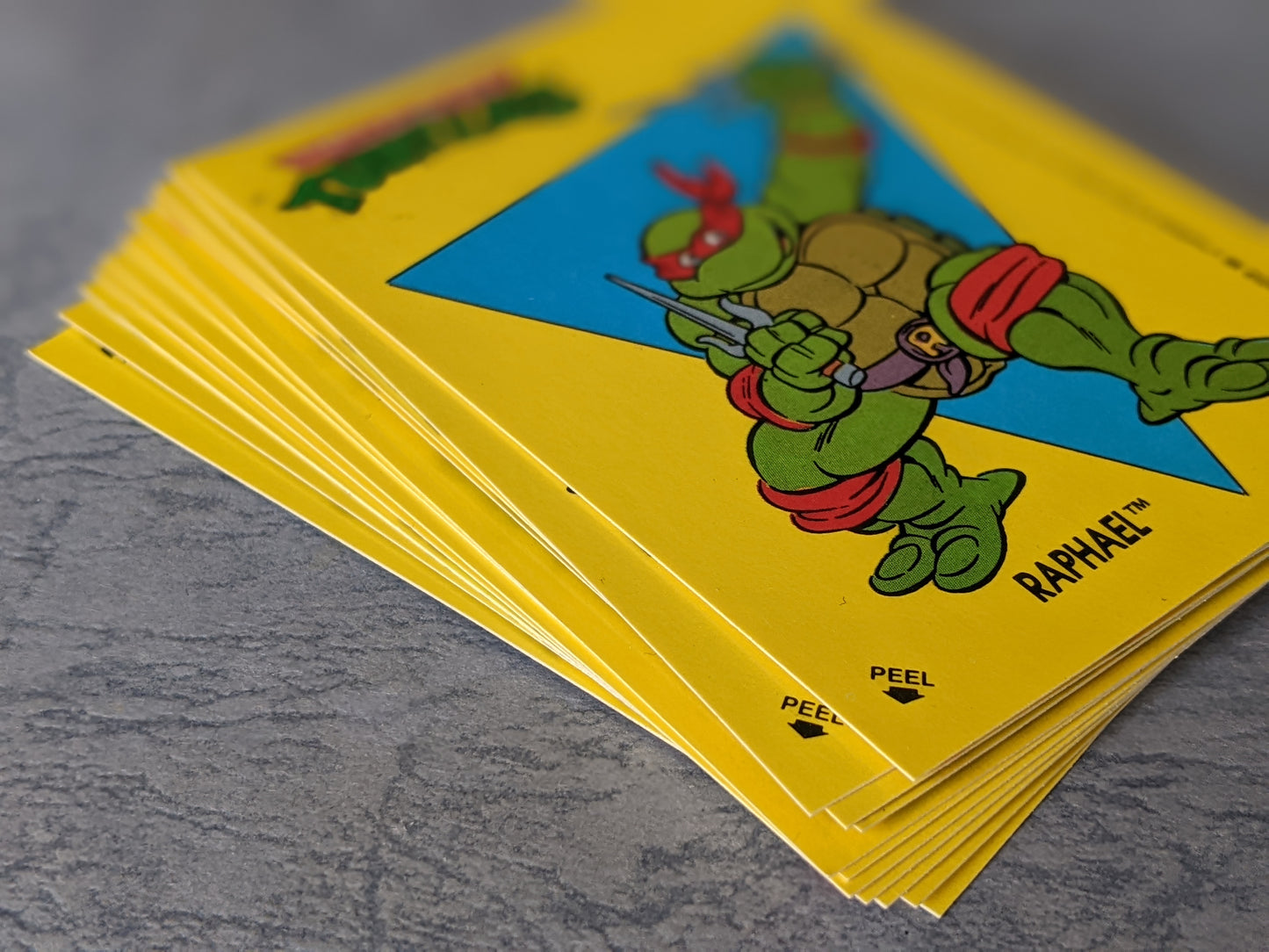 1989 TMNT Complete Series 1 - All Original 88 Cards + 11 Stickers Teenage Mutant Ninja Turtles !! Rare Condition Awesome Vintage Gifts !!