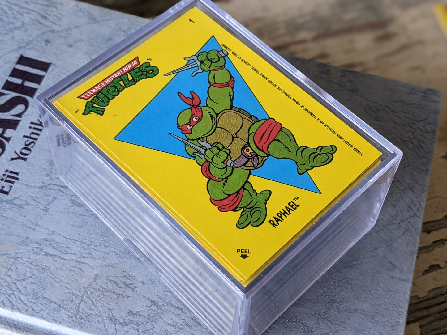 1989 TMNT Complete Series 1 - All Original 88 Cards + 11 Stickers Teenage Mutant Ninja Turtles !! Rare Condition Awesome Vintage Gifts !!