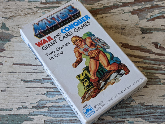 1983 Vintage Card Game Masters Of The Universe He-Man by Golden !! Complete Original MOTU Jumbo Deck !! Amazing Retro Gifts & Collectibles