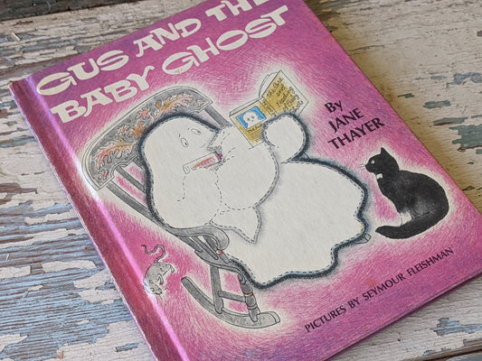 1972 Gus And The Baby Ghost Hardback Used Joyful Nostalgia !! Ghostly Retro Vintage Gifts & Collectibles